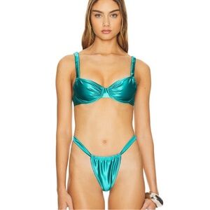 Teal Bikini Set